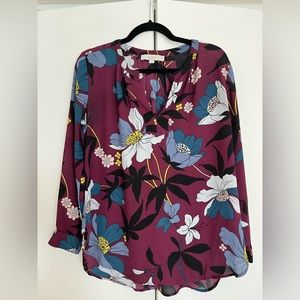 Loft Floral Blouse